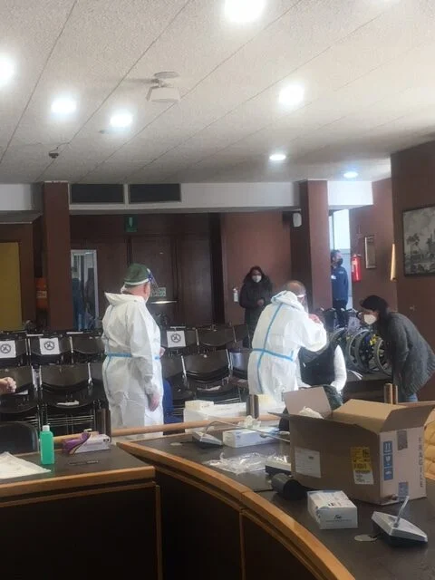 Emergenza Covid-19: Effettuato screening ad operatori volontari Rete Solidale