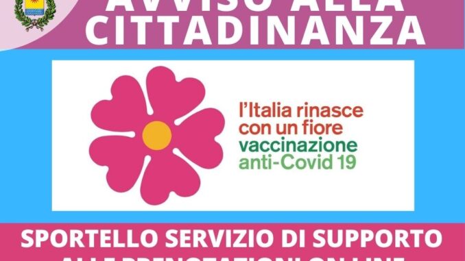 SLIDE SPORTELLO SUPPORTO VACCINI
