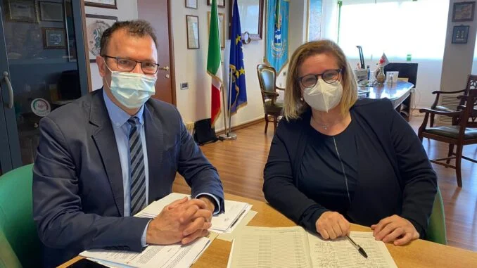 sindaco bennardi e rosa gentile