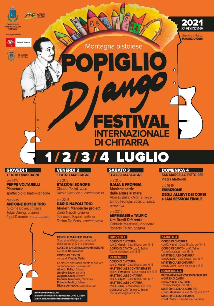 PIPPI DIMONTE IN CONCERTO CON DUE STAR DELLA CHITARRA MANOUCHE