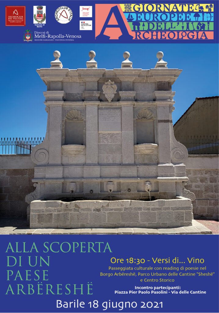 manifesto giornate archeologia barile radiolaser news matera potenza puglia basilicata