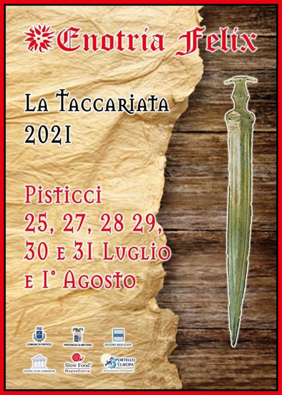in corso a pisticci la manifestazione storica “la taccariata”. da giovedì 29 luglio a domenica 1 agosto gli eventi più importanti. 1 image 1 1 radiolaser news matera potenza puglia basilicata