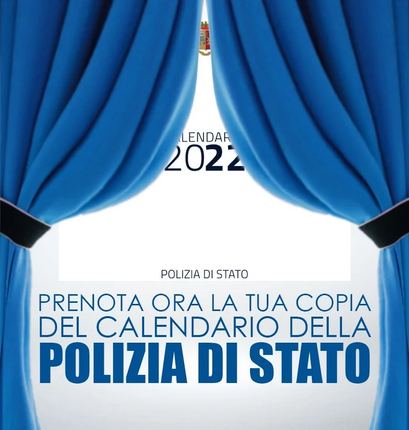 In prenotazione il nuovo Calendario della Polizia di Stato 2022