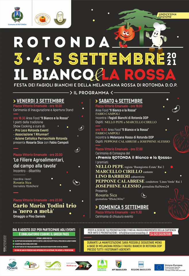 TORNA A ROTONDA L'APPUNTAMENTO CON “IL BIANCO E LA ROSSA”