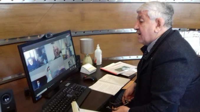 assessore cupparo a videoconferenza 9.03