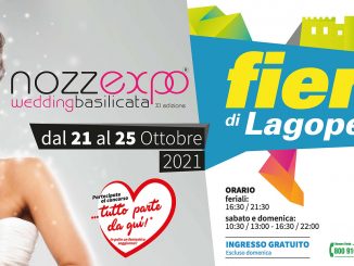 Commercio, enogastronomia e wedding: dal 21 ottobre in esposizione alla Fiera di Lagopesole.