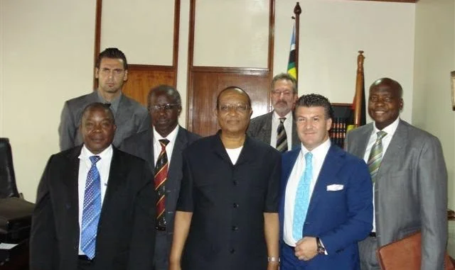 Cestari con rappresentati governi africani