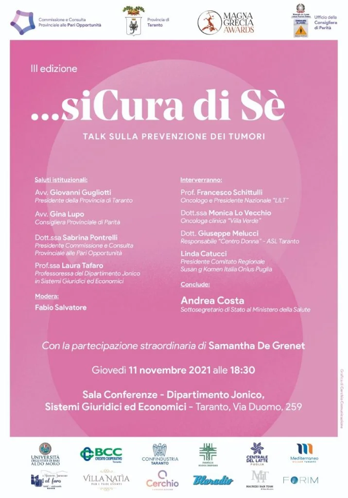 “...siCura di sé – III edizione”: riflettori puntati sul tema della prevenzione