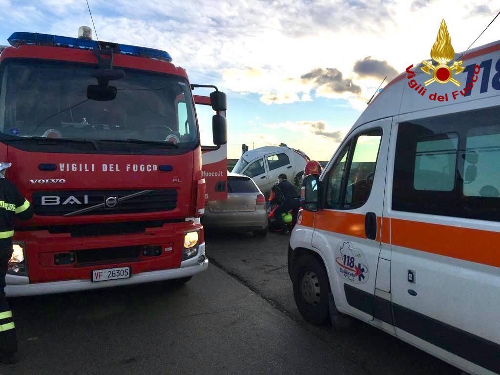 Incidente stradale a Montemilone (Pz)