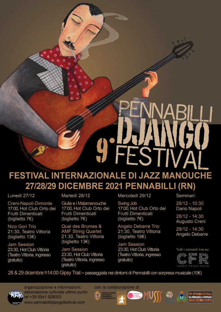 GIULIA & I MALAMANOUCHE IN CONCERTO AL PENNABILLI DJANGO FESTIVAL