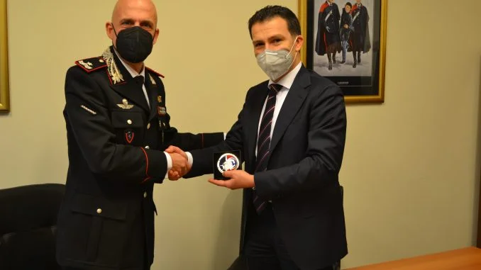 Il Gen Valerio Giardina e l'AD di Sogin Emanuele Fontani