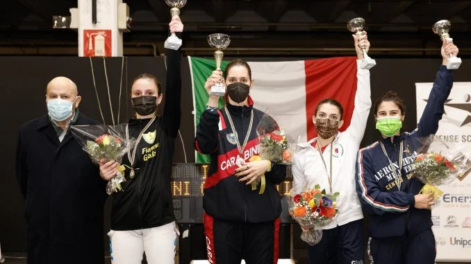 Podio Fioretto Femminile