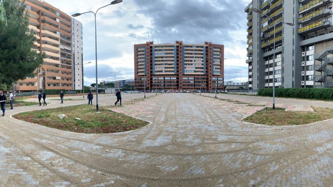 07-02-22 quasi terminati i lavori per la nuova area parcheggio in via Pietro Sette_stamattina il sopralluogo dell’assessore Galasso_3