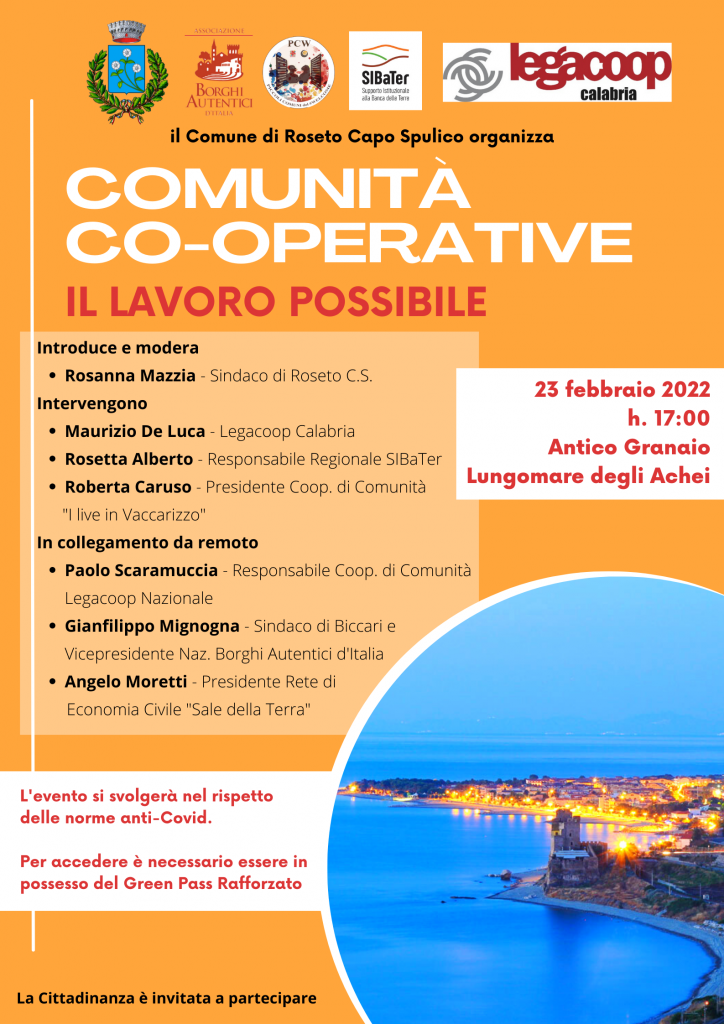 comunita’ co-operative, il lavoro possibile