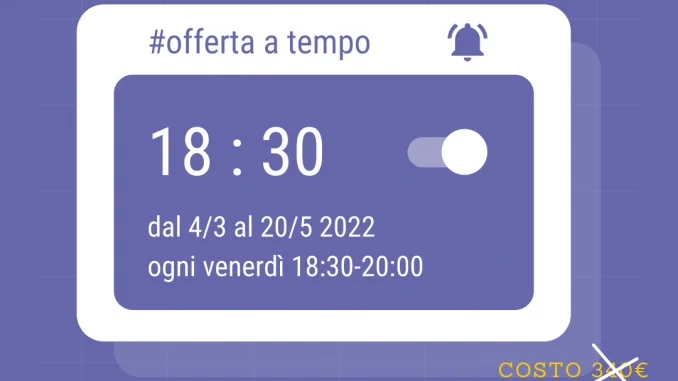offerta a tempo