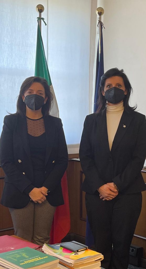 ferrandina-matera, merra: “pubblicato decreto” 1 assessore merra e sottosegretaria vannia gava radiolaser news matera potenza puglia basilicata