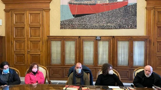 05-04-22 presentato l’evento teatrale della Passione di Cristo in programma l’8 aprile presso la parrocchia Santa Maria Maddalena (1)