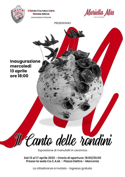 mostra di ceramiche artistiche "il canto delle rondini" a marconia di pisticci 3 278170922 5630461173636256 6214328968729017925 n 1 radiolaser news matera potenza puglia basilicata