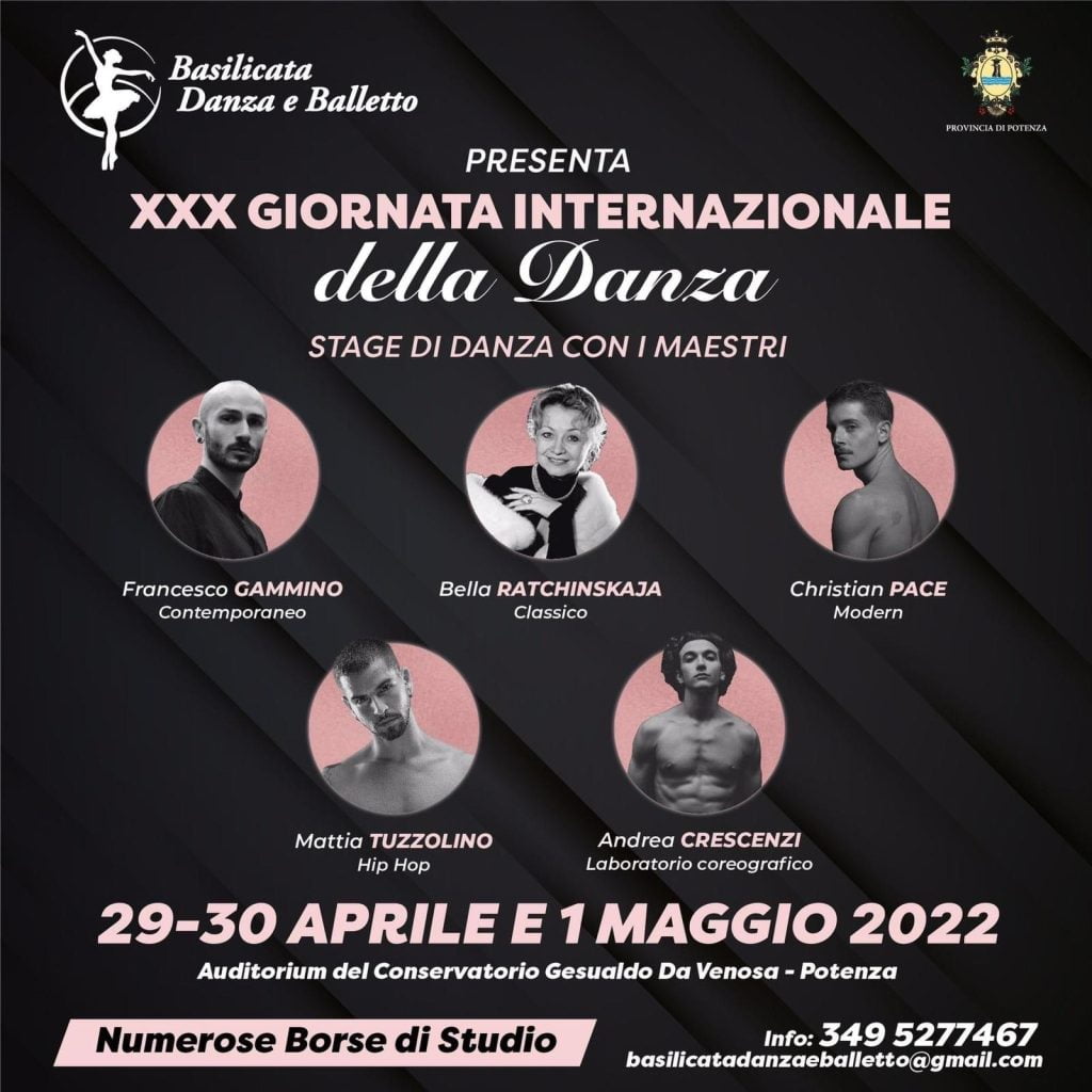 la basilicata celebra la giornata internazionale della danza 1 danza radiolaser news matera potenza puglia basilicata