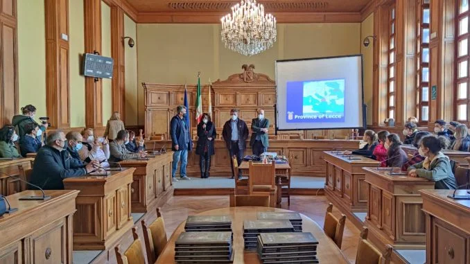 Foto in sala consiliare
