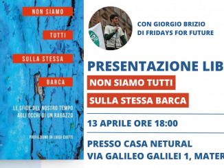 presentazione giorgio brizio fridays for future radio laser news matera potenza puglia basilicata