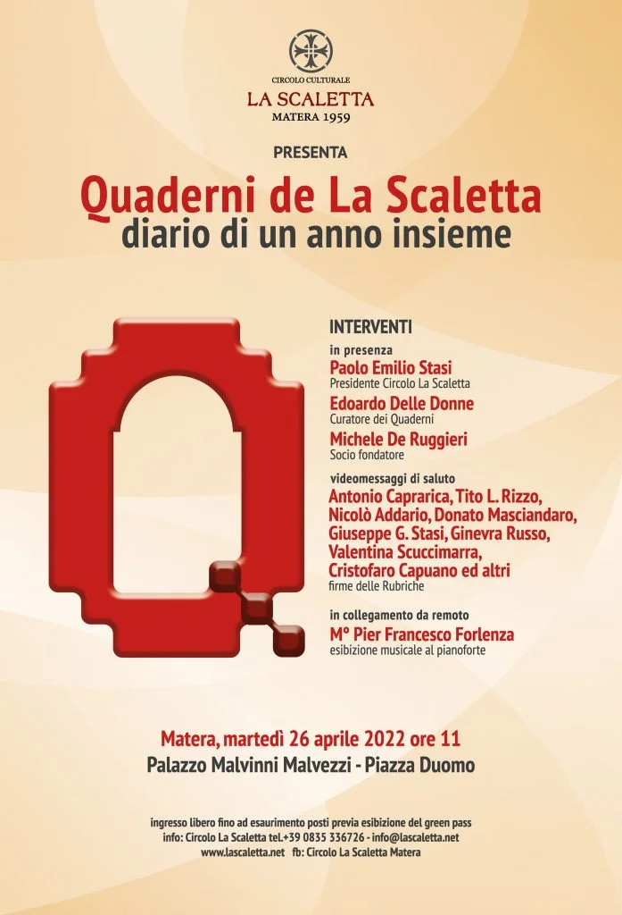 I Quaderni de La Scaletta, diario di un anno insieme