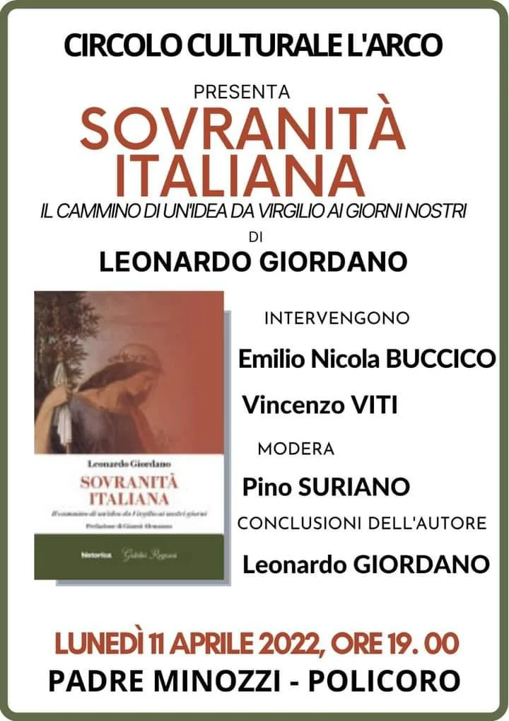 Ugl Matera presente a Policoro per il libro “Sovranità Italiana.