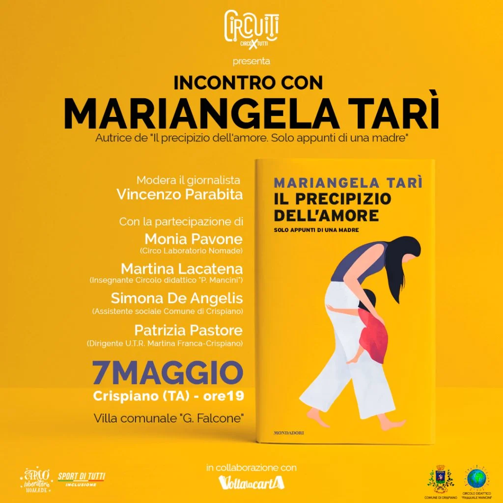 Sabato a Crispiano c’è Mariangela Tarì