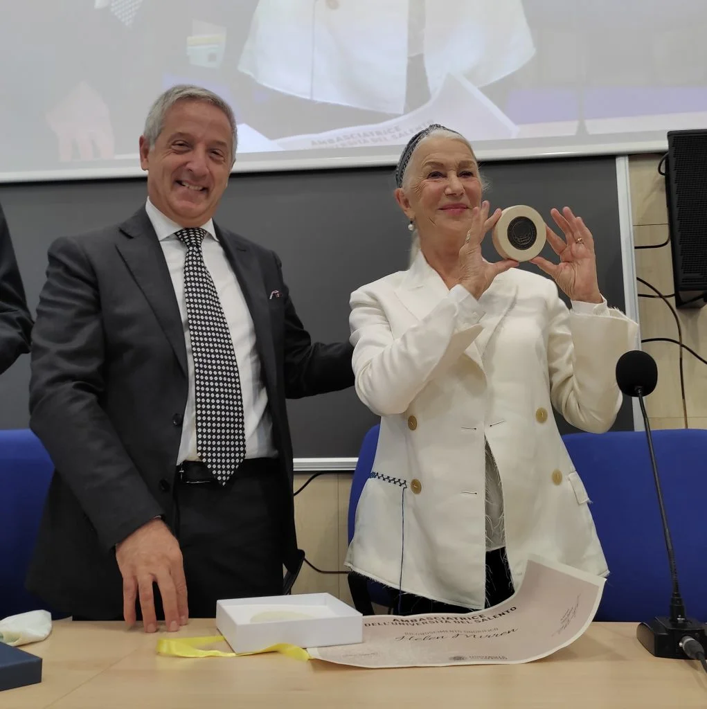 Tesi di laurea con intervista a Helen Mirren
