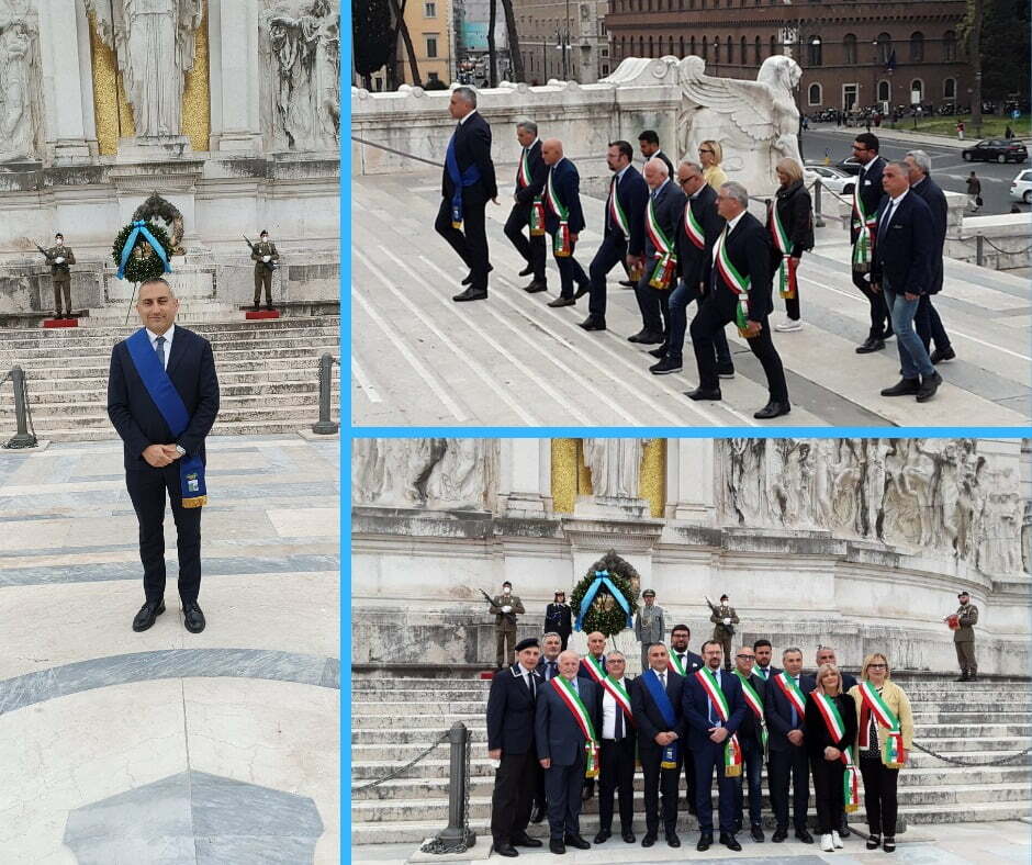 ricordare il sacrificio di quanti combatterono per la libertà. toccante cerimonia a roma dove è stata deposta una corona all’altare della patria in onore del milite ignoto 1 foto milite ignoto radiolaser news matera potenza puglia basilicata