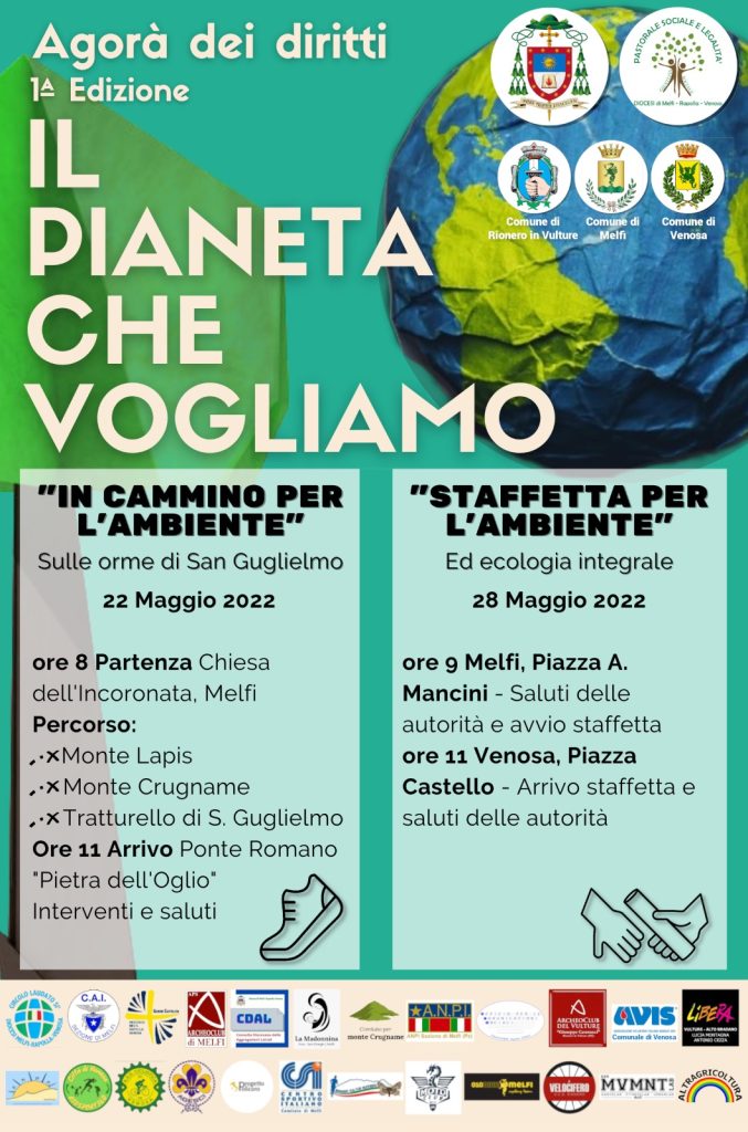 diocesi di melfi-rapolla-venosa: eventi del 22 e 28 maggio 2022 1 locandina eventi 22 28 maggio radiolaser news matera potenza puglia basilicata