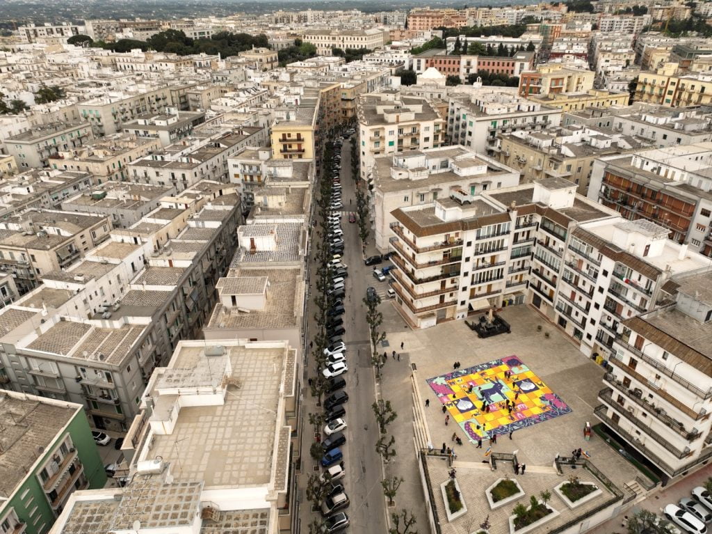 inaugurato “u sciuche d’u ciucce”, opera di street art a firme di el rughi 2 whatsapp image 2022 04 30 at 09.51.19 radiolaser news matera potenza puglia basilicata