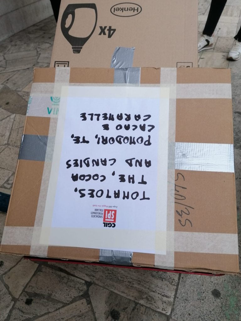 spi cgil pz_raccolti 300 chili generi alimentari per ucraina 3 whatsapp image 2022 05 04 at 20.20.44 radiolaser news matera potenza puglia basilicata