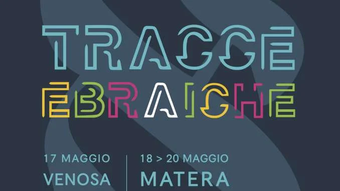 locandina TRACCE EBRAICHE