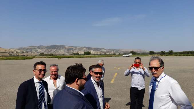 Bardi visita pista Mattei