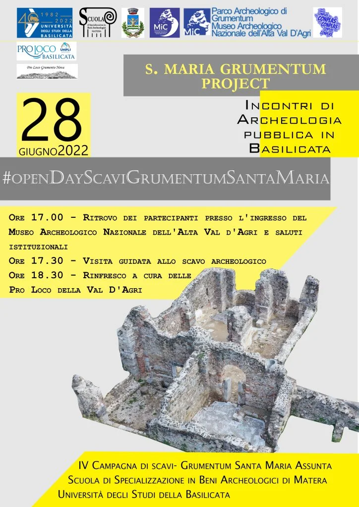 Open Day Scavi Grumentum – Chiesa di Santa Maria Assunta