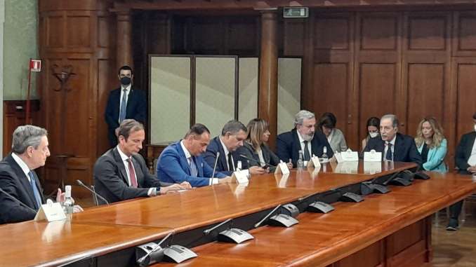 Un momento dell'incontro