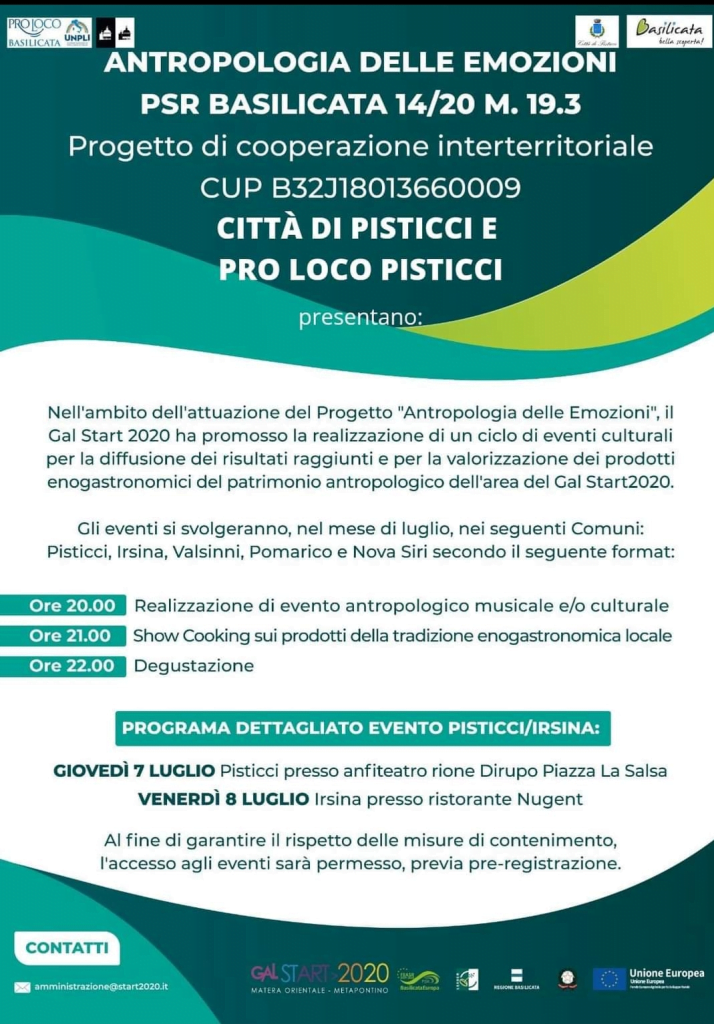 "antropologia delle emozioni" il 7 luglio a pisticci 1 polish 20220704 172010662 radiolaser news matera potenza puglia basilicata