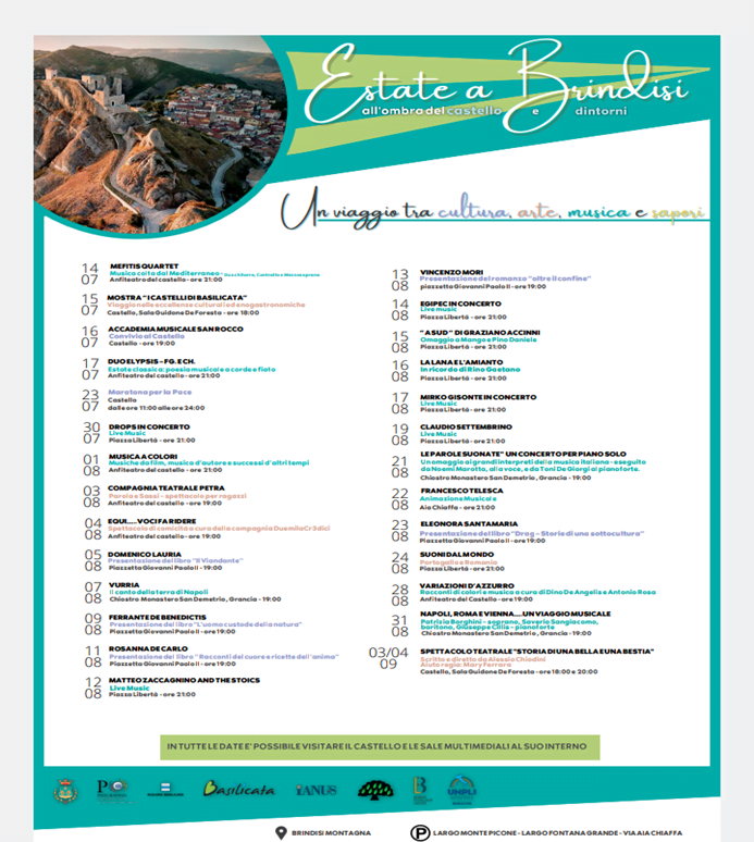 eventi estate 2022 brindisi montagna