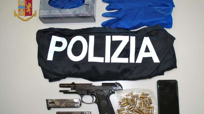 pistola sequestrata