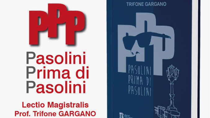 Locandina Pasolini Prima di Pasolini