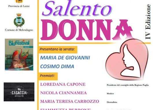 Locandina Premio Salento Donna 22