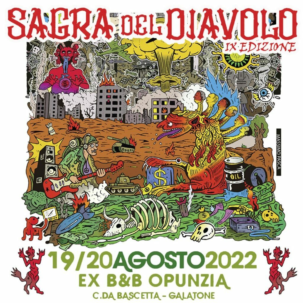 sagra del diavolo manifesto massimo pasca radio laser news matera potenza puglia basilicata