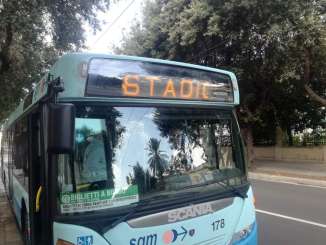 Partono gli abbonamenti per il servizio “Stadio in bus”: 20 euro per tutta la stagione