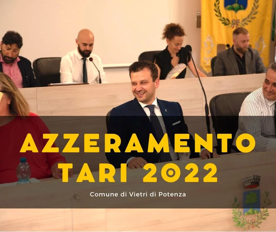 TARI, ORA E’ UFFICIALE: A VIETRI DI POTENZA NON SI PAGHERA’ GRAZIE A UNA INIZIATIVA DEL COMUNE