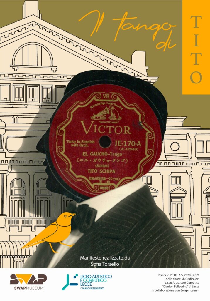 poster il tango di tito sofia palma torsello radio laser news matera potenza puglia basilicata