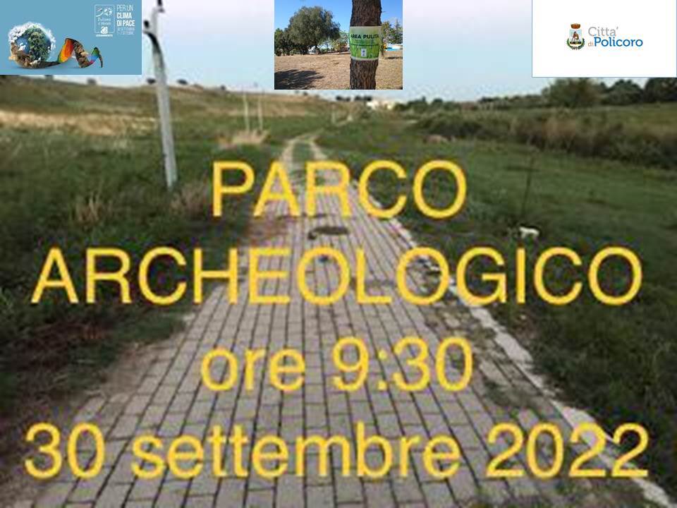 venerdì, 30 settembre 2022, alle ore 9:30, al parco archeologico di policoro: puliamo il mondo. 1 puliamo il mondo 2022 radio laser news matera potenza puglia basilicata