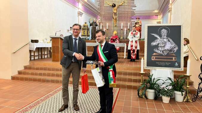 1 - SINDACO DI VIETRI CON IL SINDACO DI BELLINZONA