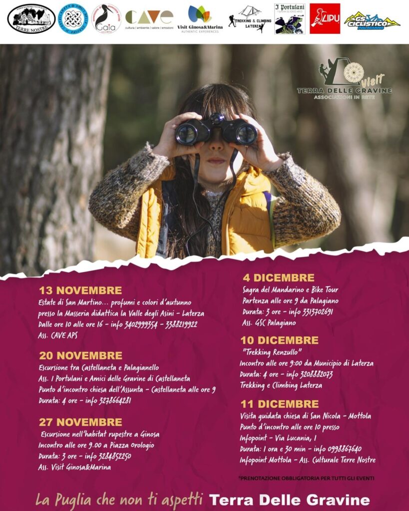 Associazioni in Rete. Nasce il coordinamento "Visit Terra delle Gravine"