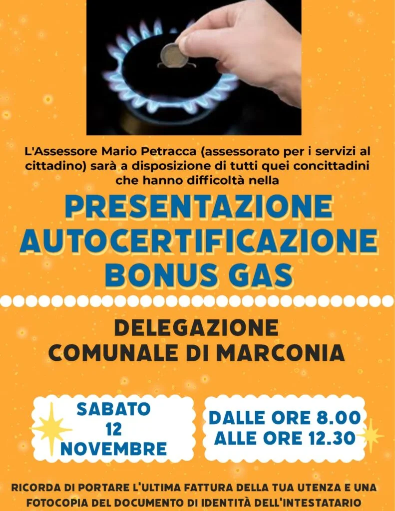 Bonus gas. Amministrazione comunale di Pisticci: nessuno resti fuori dalla misura regionale.